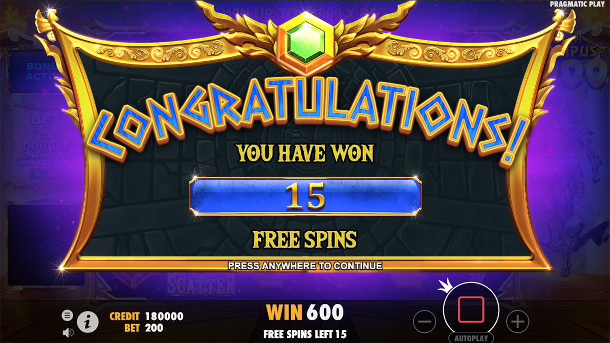 Gates of Olympus 1000 screenshot