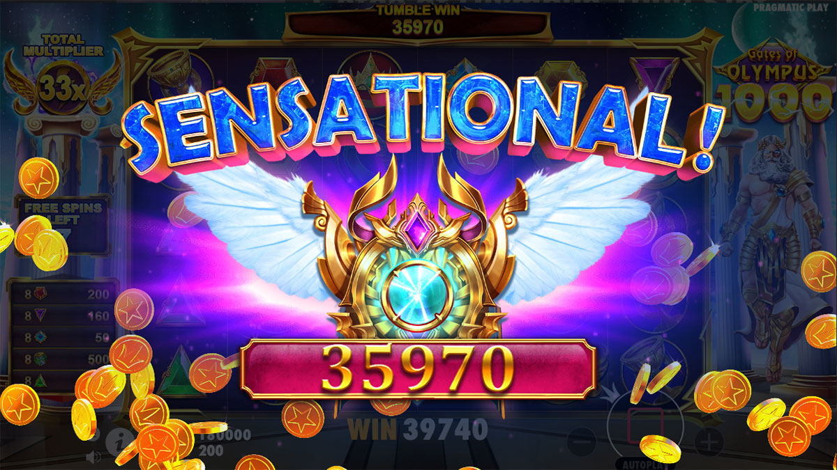 Gates of Olympus 1000 screenshot