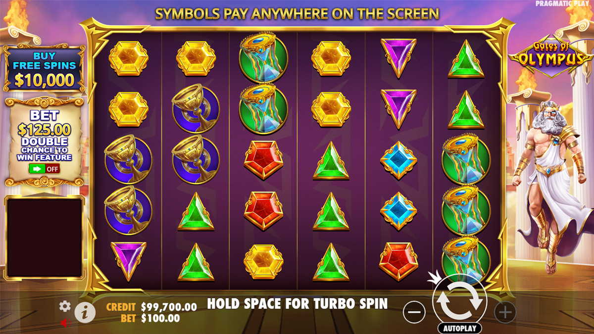 Gates of Olympus screenshot