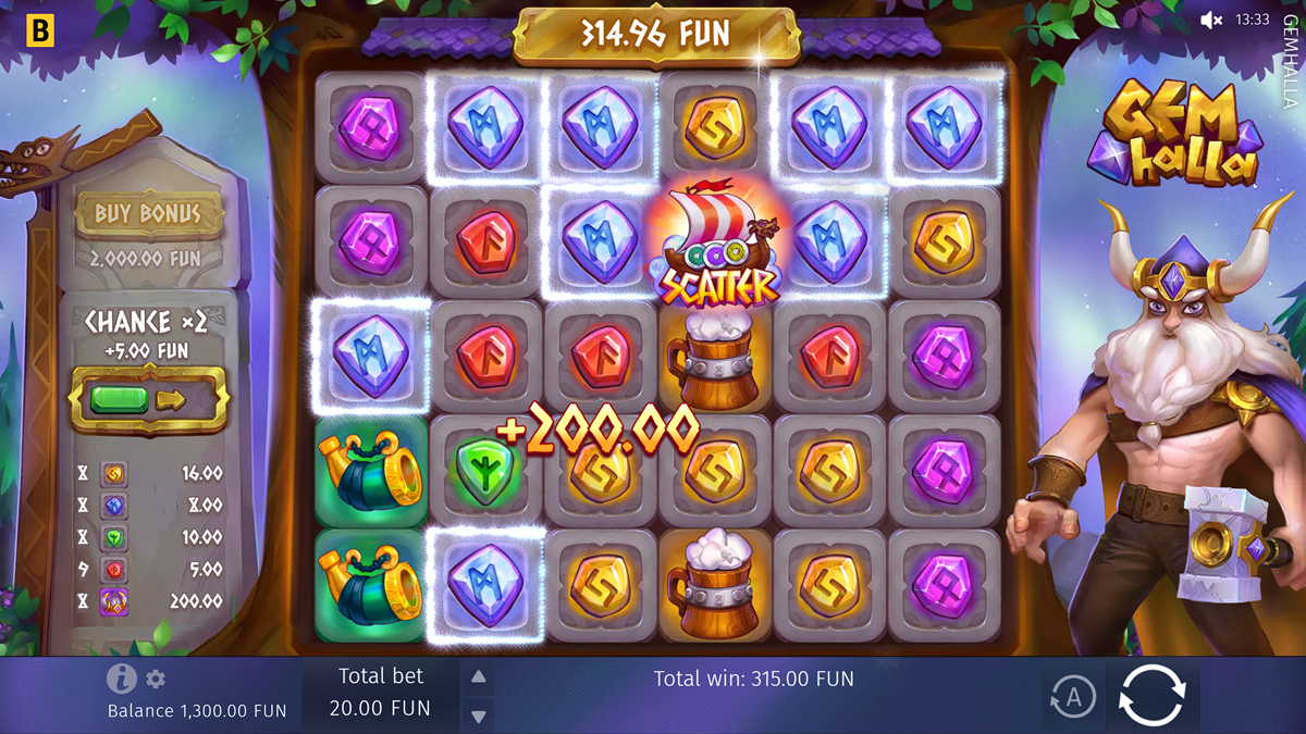 Gemhalla screenshot