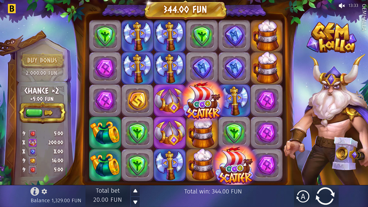 Gemhalla screenshot