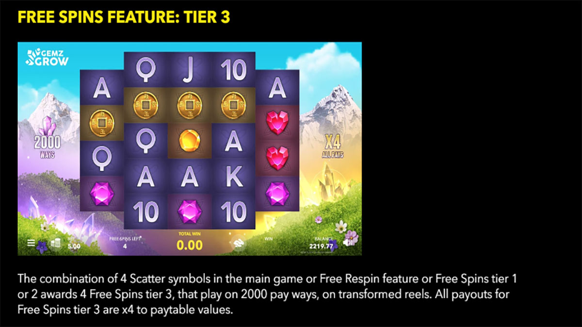 Gemz Grow screenshot
