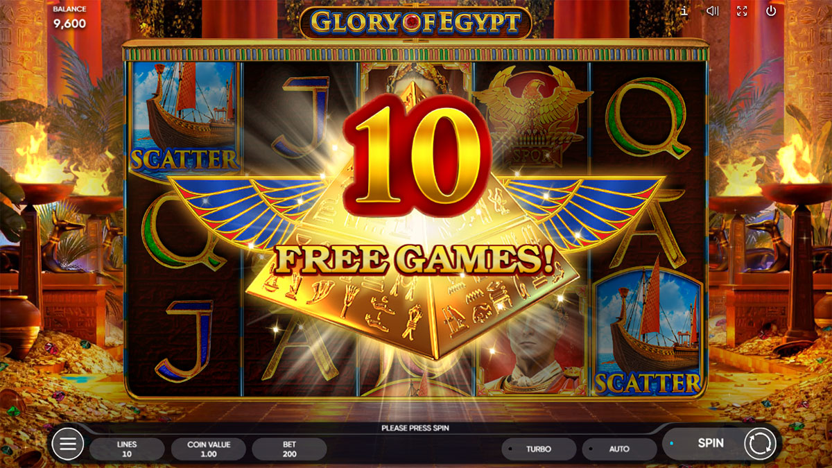 Glory of Egypt screenshot