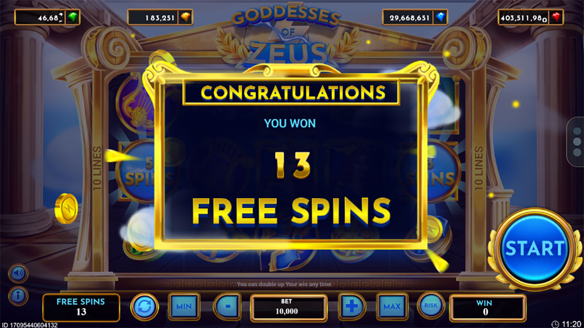 Goddesses of Zeus screenshot