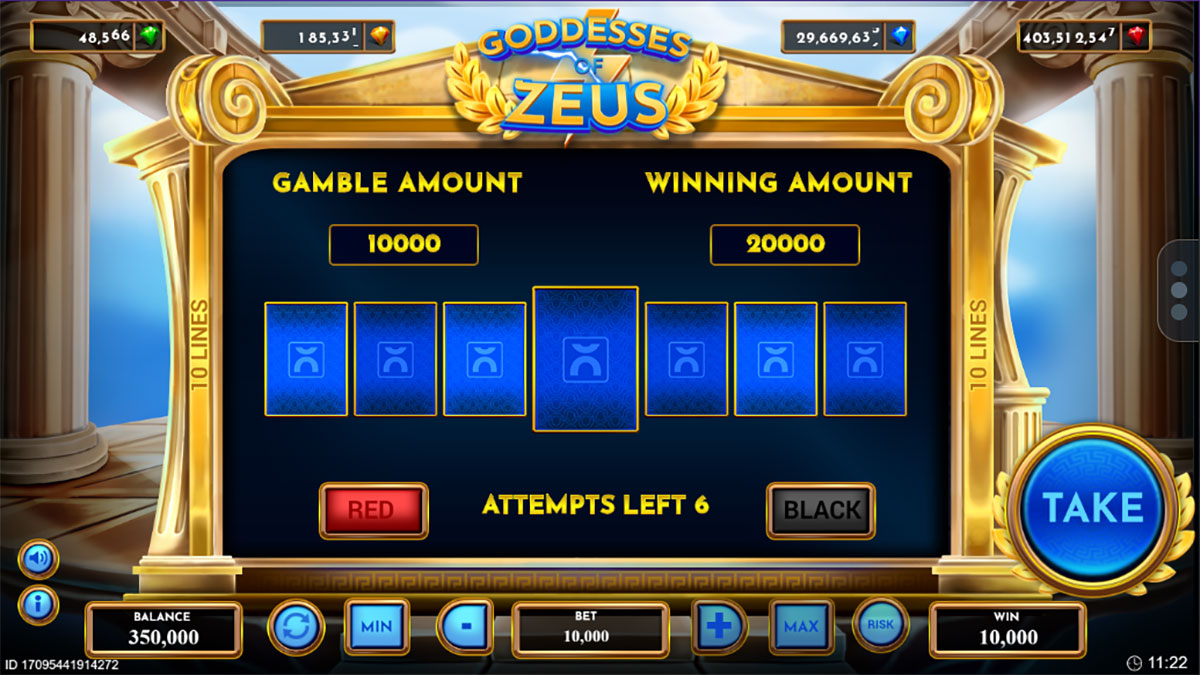 Goddesses of Zeus screenshot