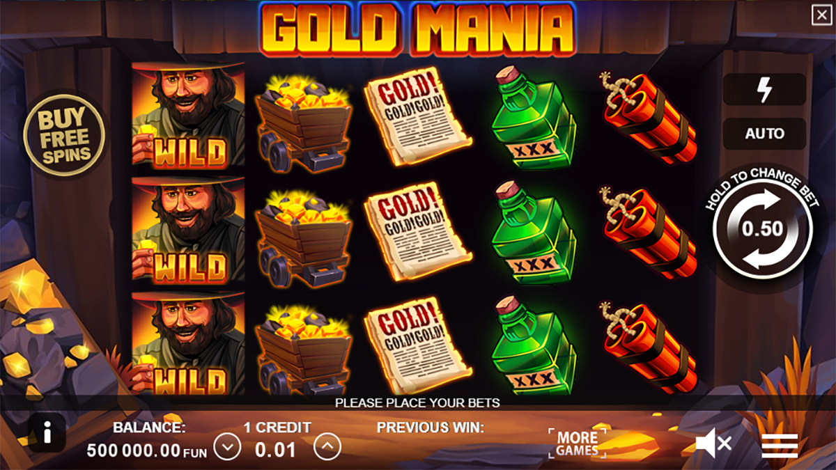 Gold Mania screenshot
