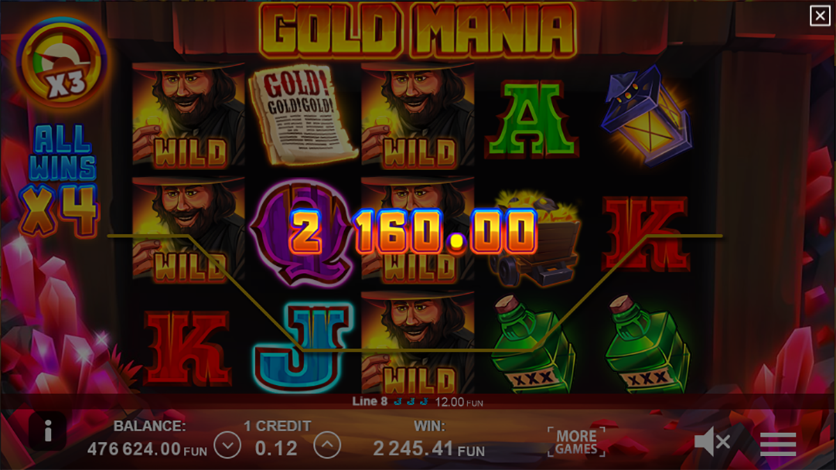 Gold Mania screenshot