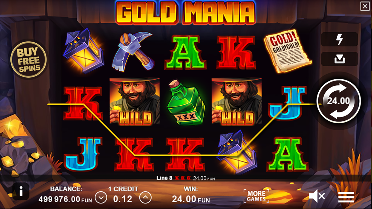 Gold Mania screenshot
