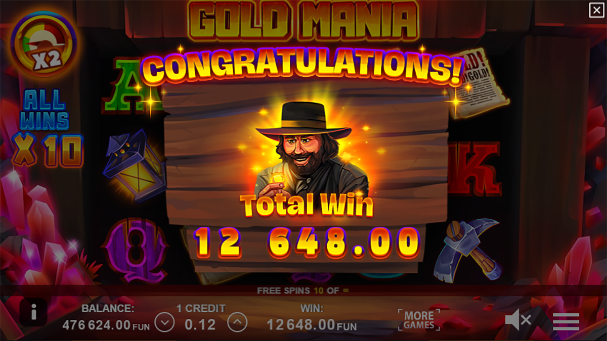 Gold Mania screenshot