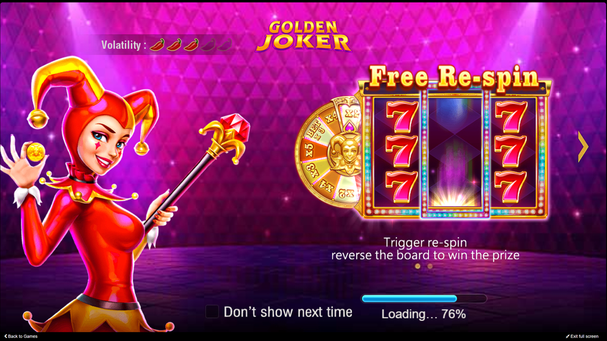 Golden Joker (TaDa Gaming) screenshot