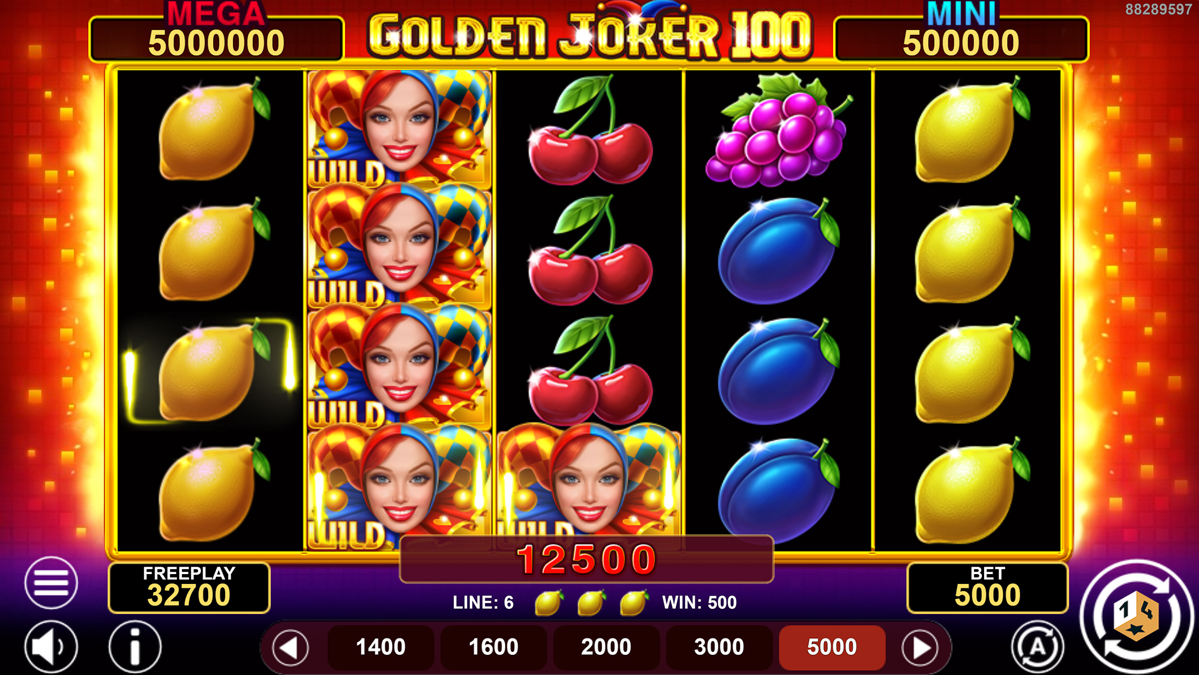 Golden Joker 100 Hold and Win screenshot