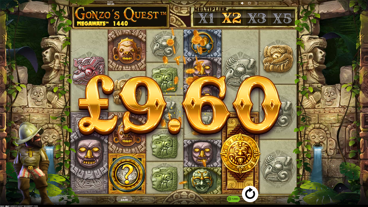 Gonzo's Quest screenshot