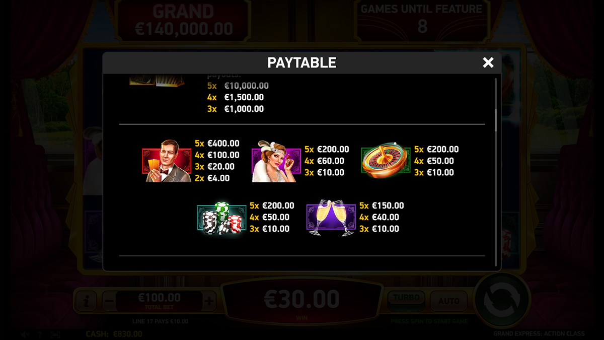 Grand Express Action Class screenshot