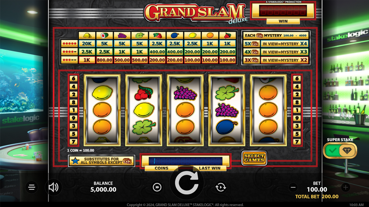 Grand Slam Deluxe screenshot