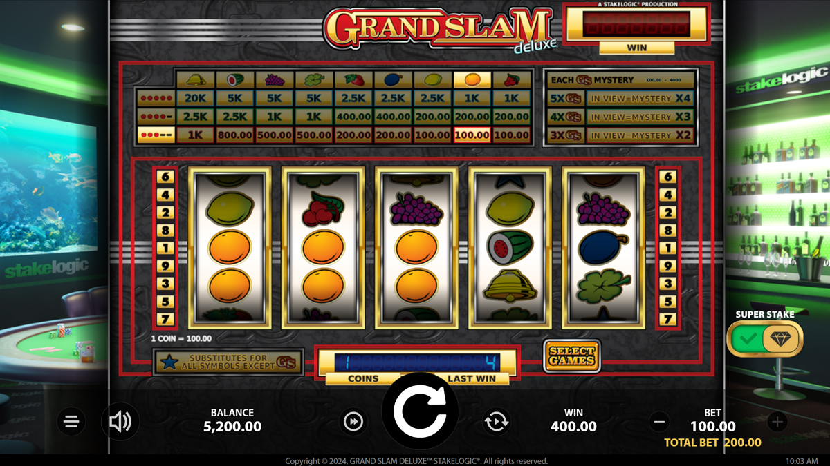 Grand Slam Deluxe screenshot