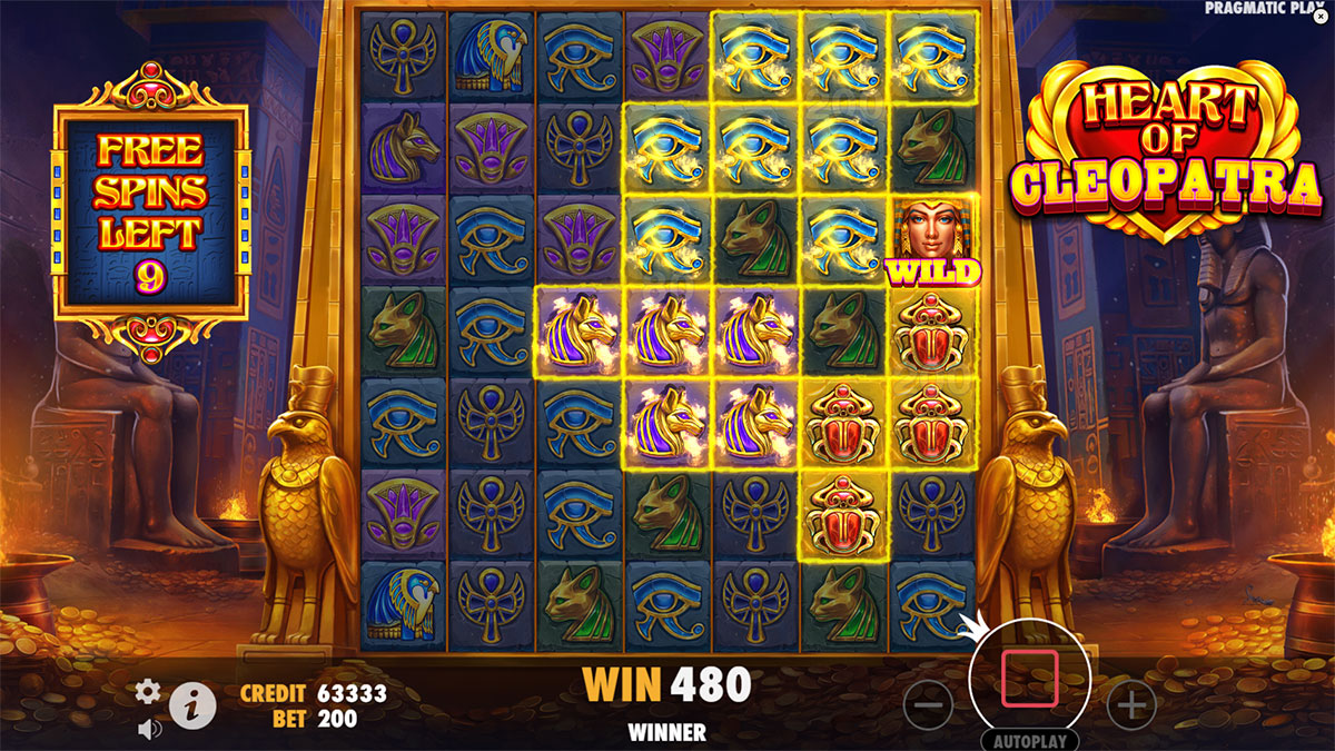 Heart of Cleopatra screenshot
