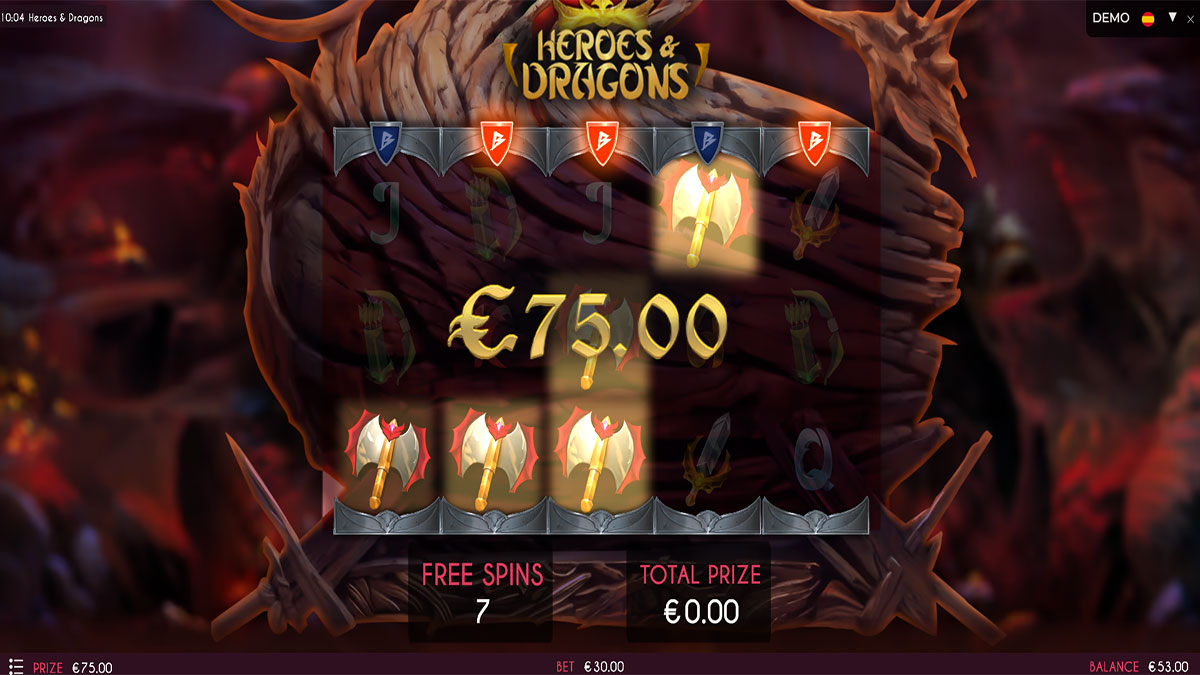 heroes dragons screenshot