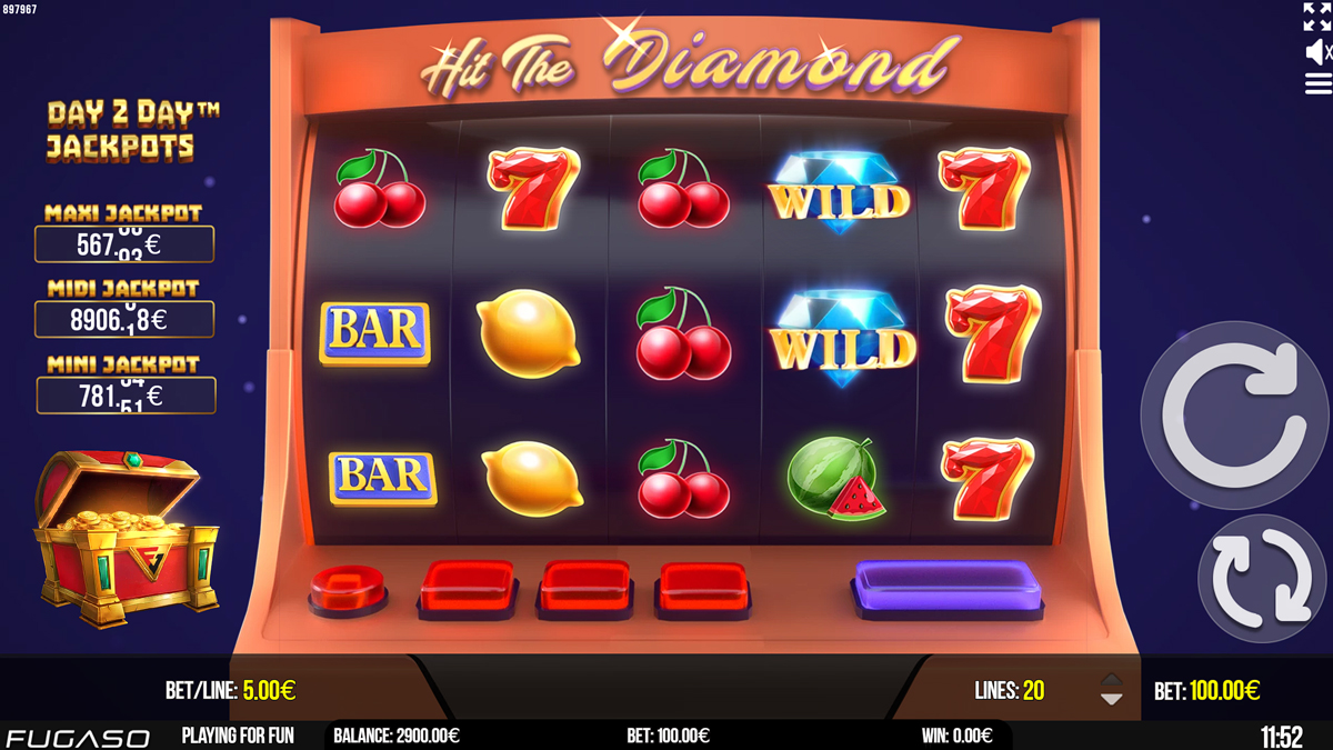 Hit The Diamond screenshot