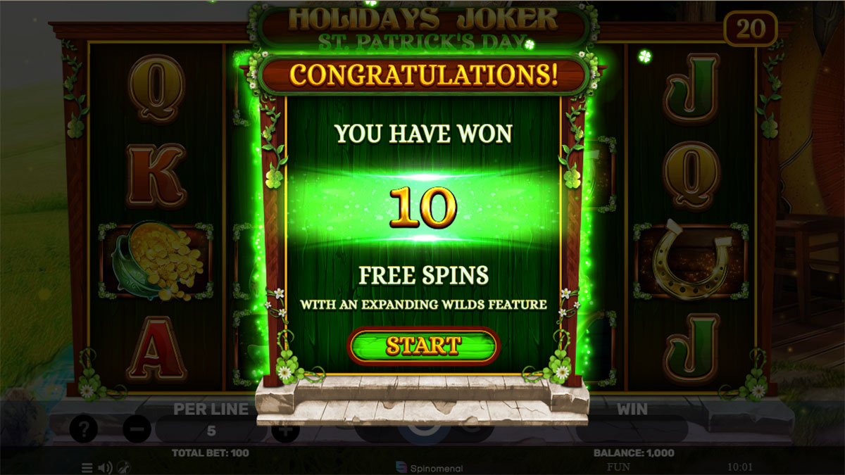 Holidays Joker - St. Patrick's Day screenshot