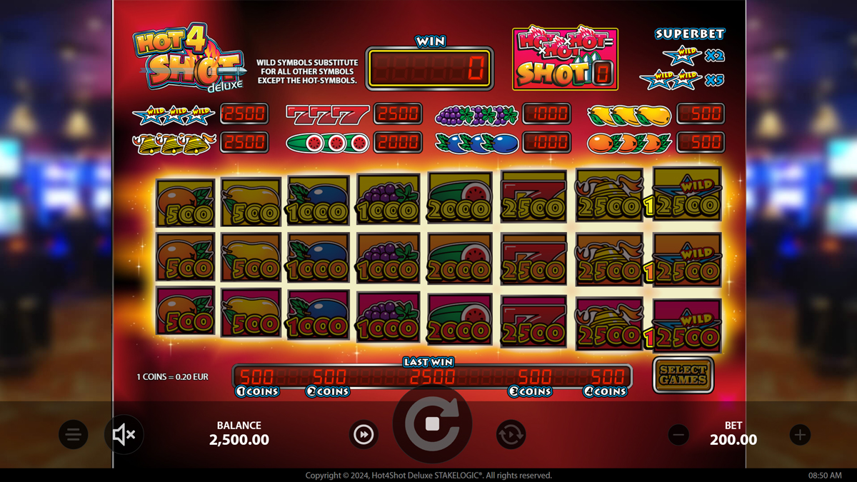 Hot4Shot Deluxe screenshot