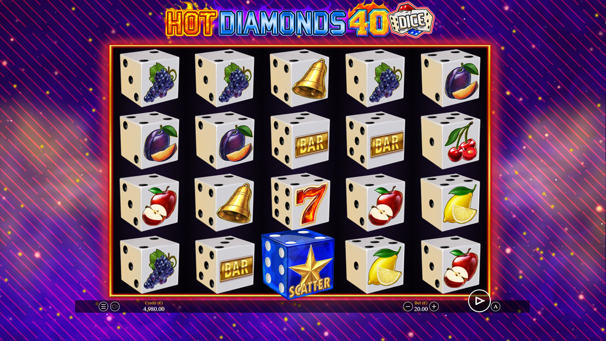 Hot Diamonds 40 Dice screenshot