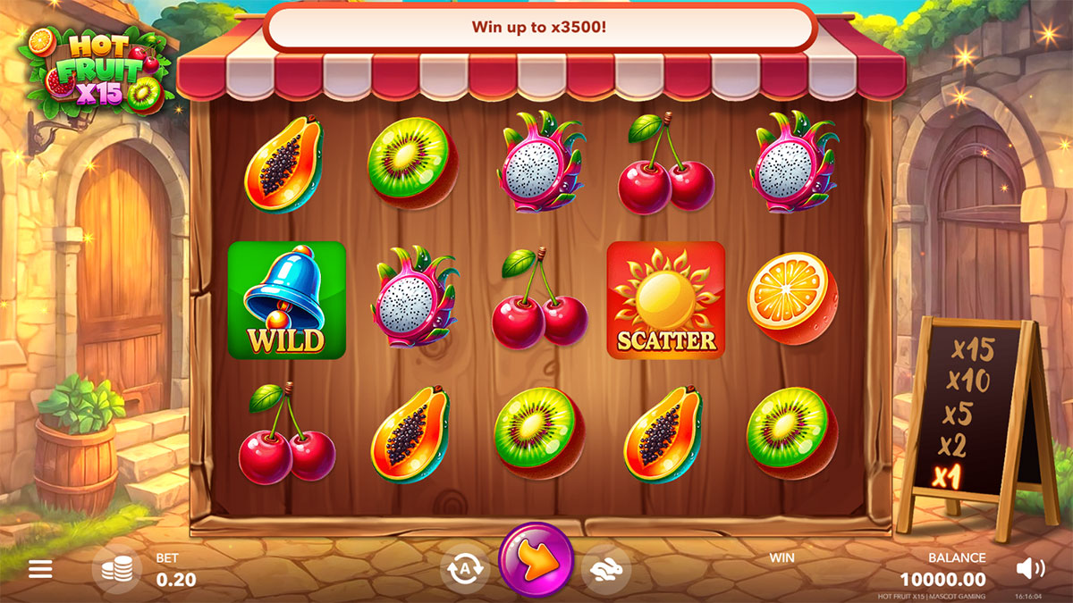 Hot Fruit x15 screenshot