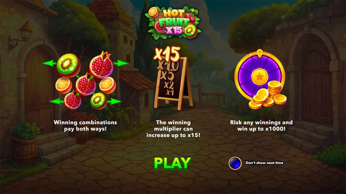 Hot Fruit x15 screenshot