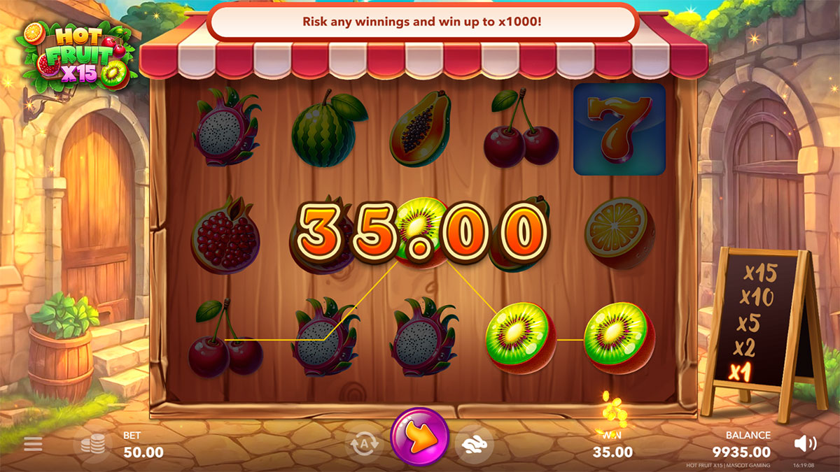 Hot Fruit x15 screenshot
