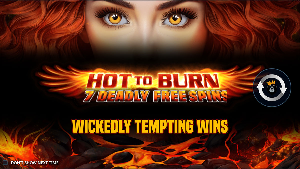 Hot to Burn 7 Deadly Free Spins screenshot