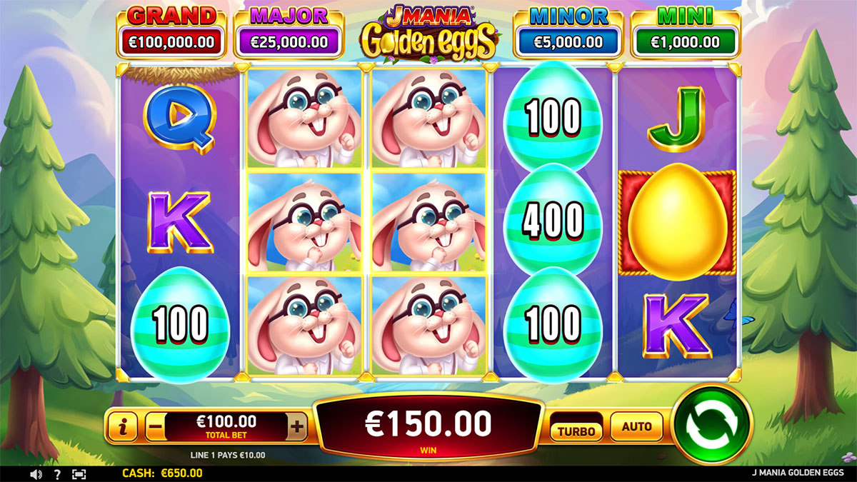 J Mania Golden Eggs screenshot