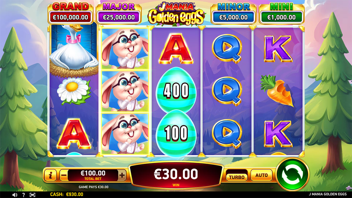 J Mania Golden Eggs screenshot