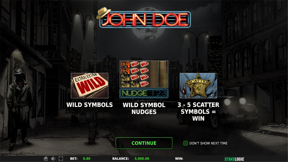 John Doe screenshot