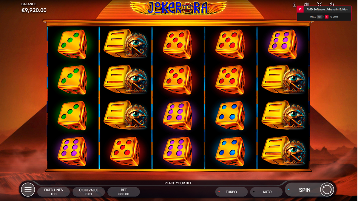 Joker Ra Dice screenshot
