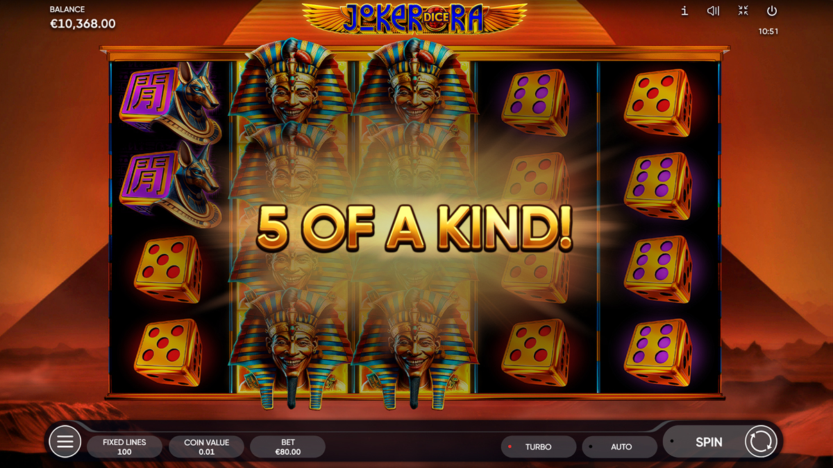 Joker Ra Dice screenshot