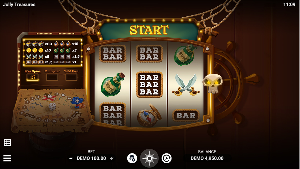 Jolly Treasures screenshot