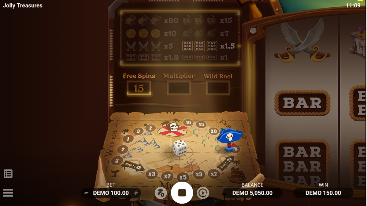 Jolly Treasures screenshot
