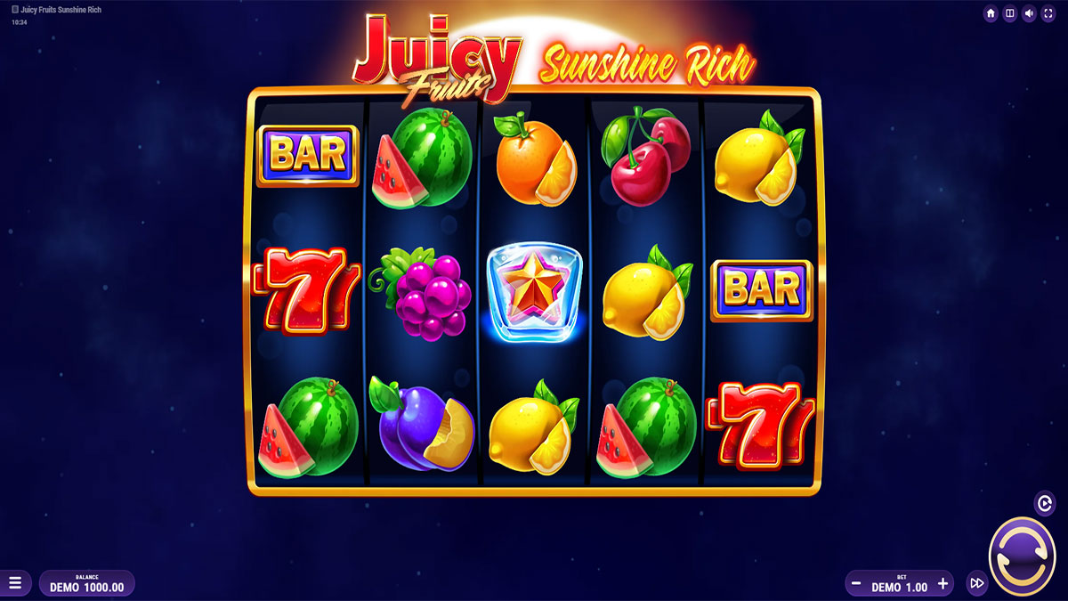 Juicy Fruits Sunshine Rich screenshot