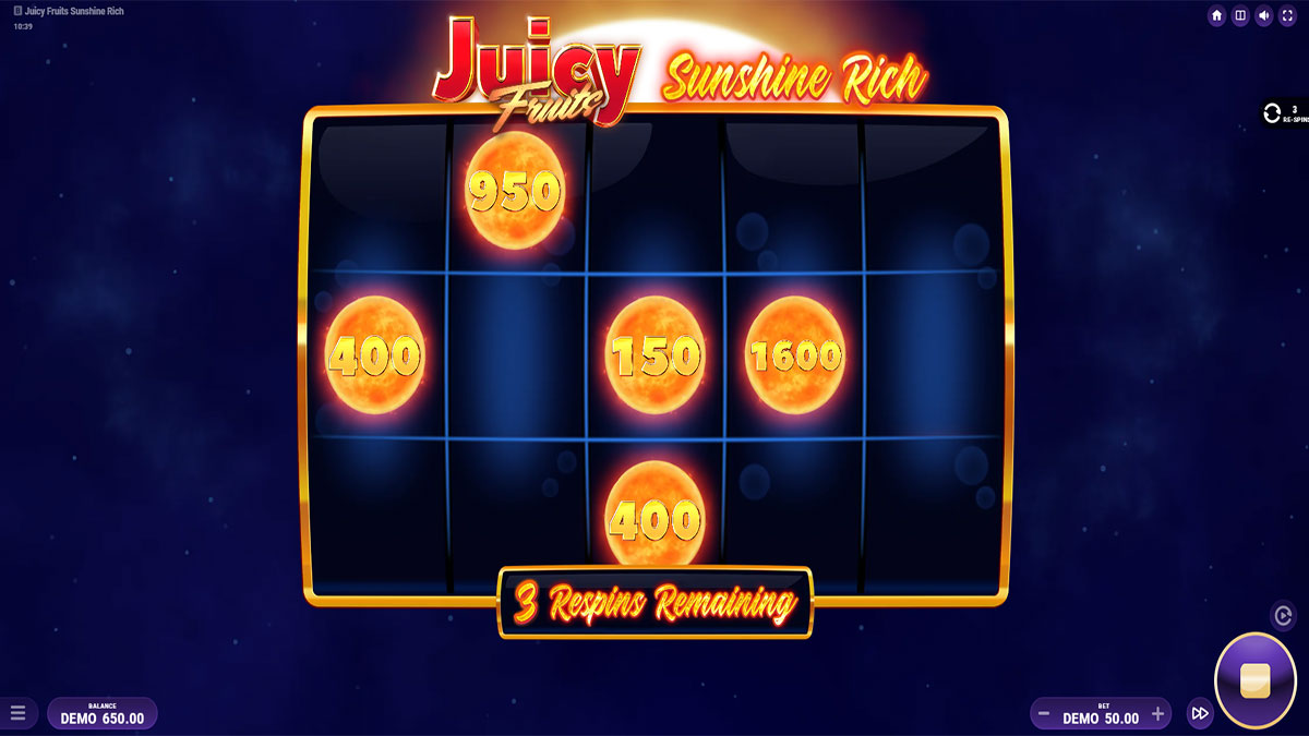Juicy Fruits Sunshine Rich screenshot