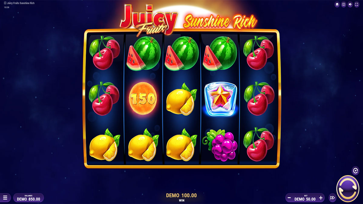 Juicy Fruits Sunshine Rich screenshot
