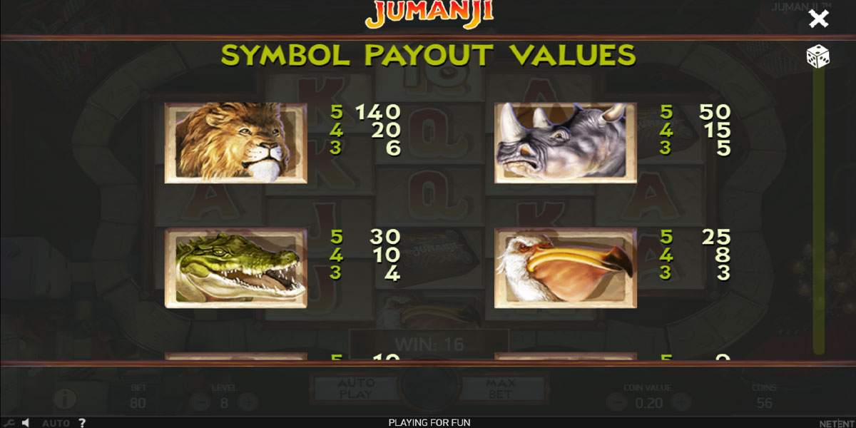 Jumanji screenshot