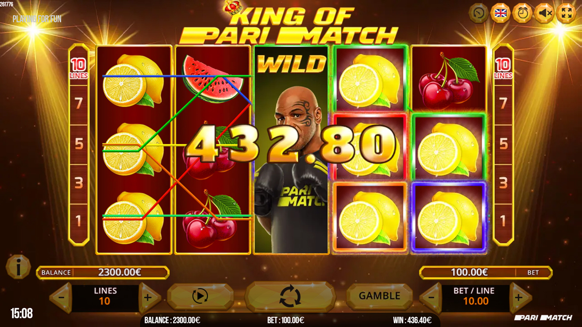 King of Parimatch screenshot