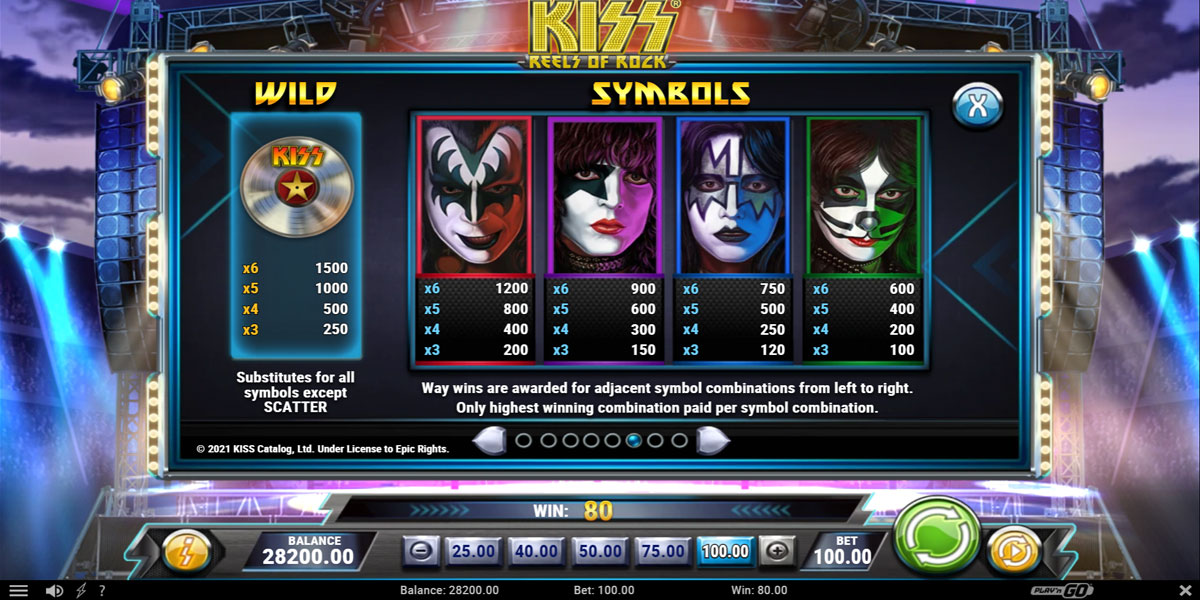KISS Reels of Rock screenshot