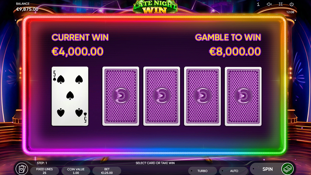 Late Night Win screenshot