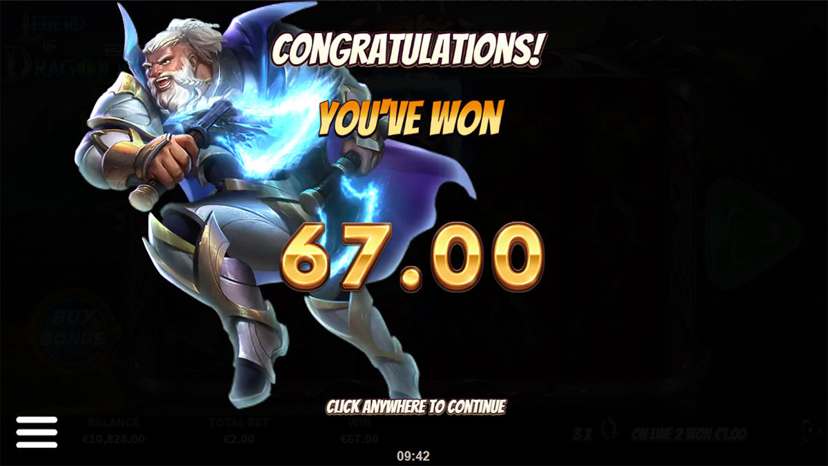Legend of the Dragon screenshot