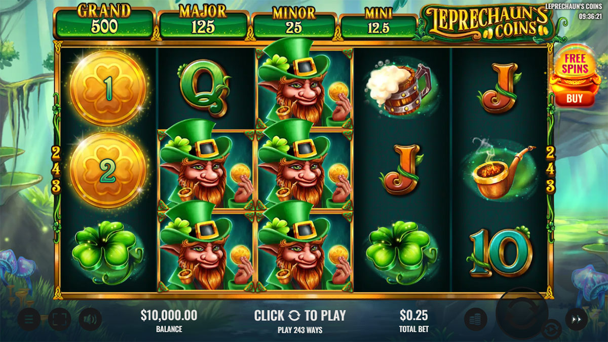 Leprechaun's Coins screenshot