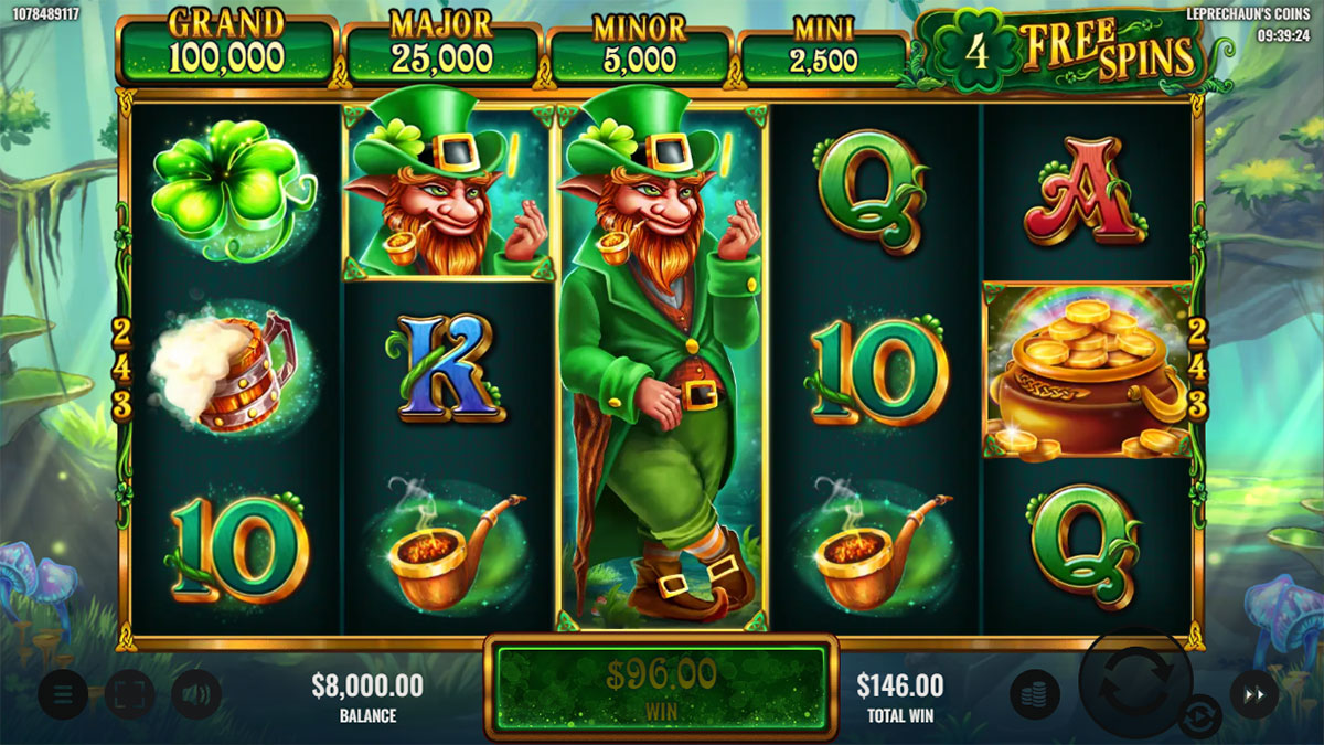 Leprechaun's Coins screenshot
