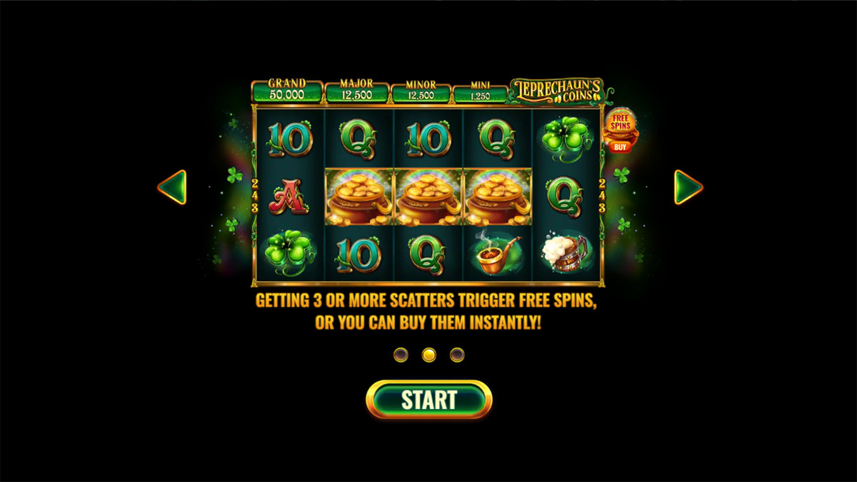 Leprechaun's Coins screenshot
