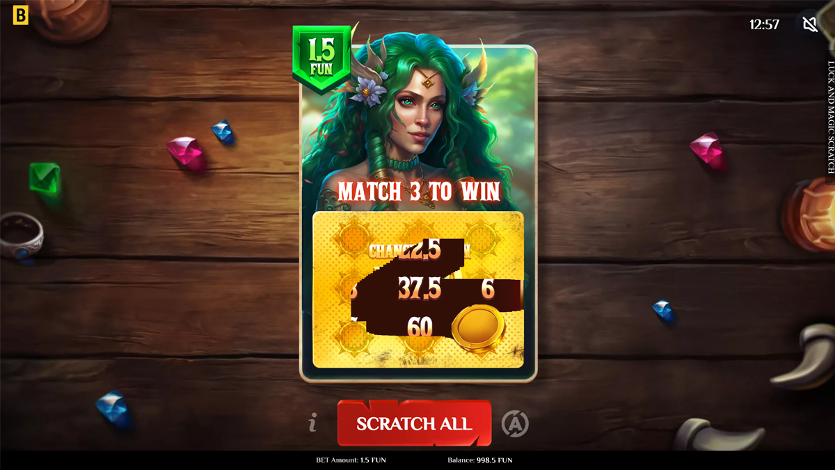 Luck & Magic Scratch screenshot