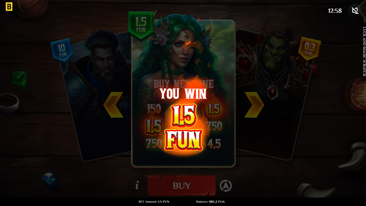 Luck & Magic Scratch screenshot