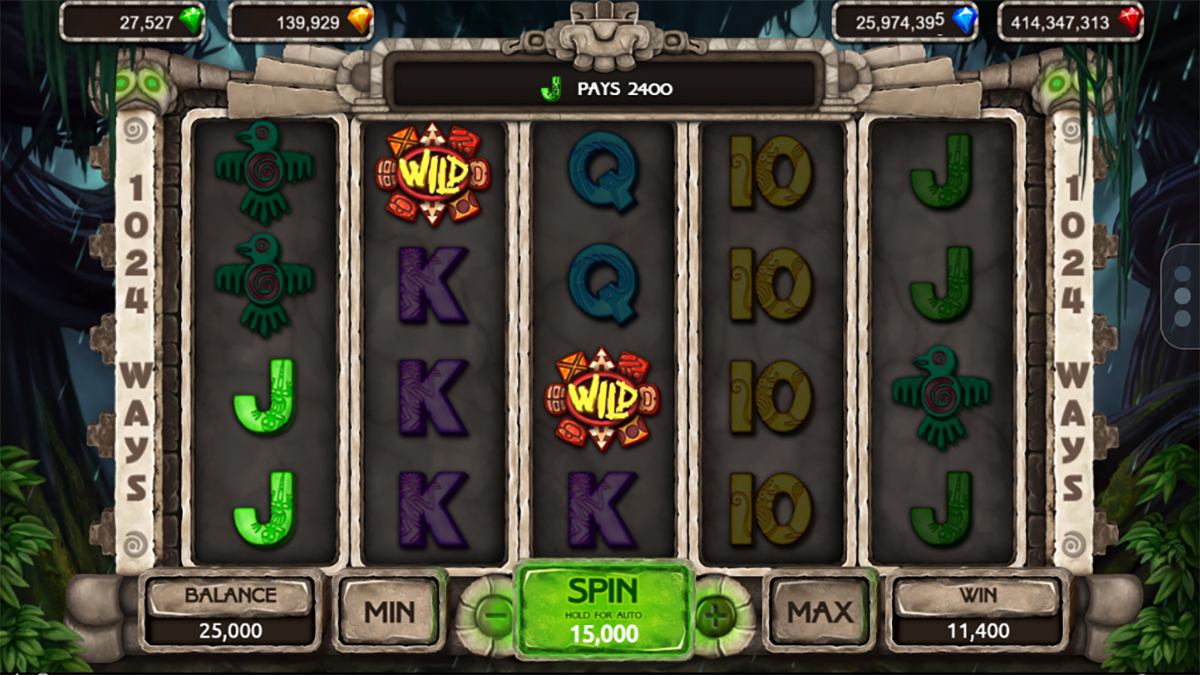 Lucky Jungle 1024 screenshot